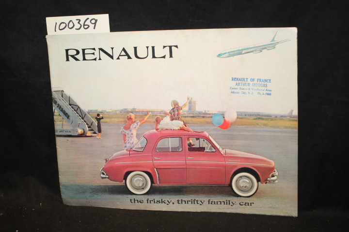 Renault of France Arthur Motors: Renault the Frisky, Thrifty Family Car