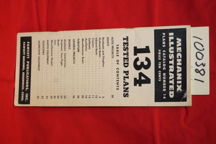 Fawcett Building: Mechanix Illustrated Plans Catalog Number 14