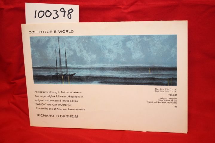 Associated American Artists sales ca...: twilight and city morning Collector'...