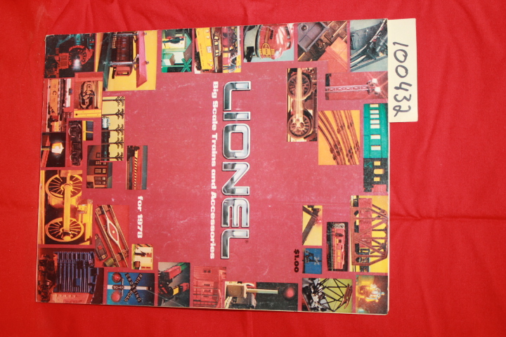 Lionel of Fundimensions: Lionel Big Scale Trains and Accessories for 1978