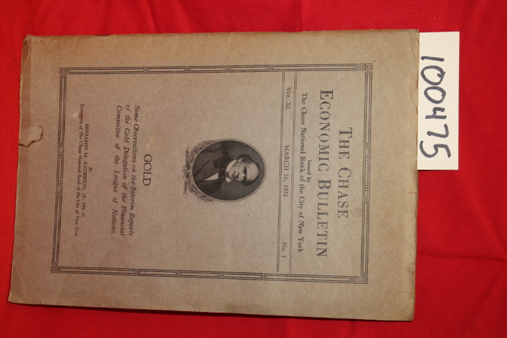 Anderson, Benjamin M.: Gold Some Observation on the Interim Reports ofthe Gol...