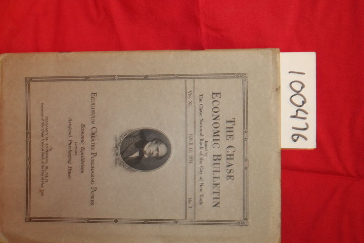 Anderson, Benjamin M.: Equilibrium Creates Purchasing Power Economic Equilibr...