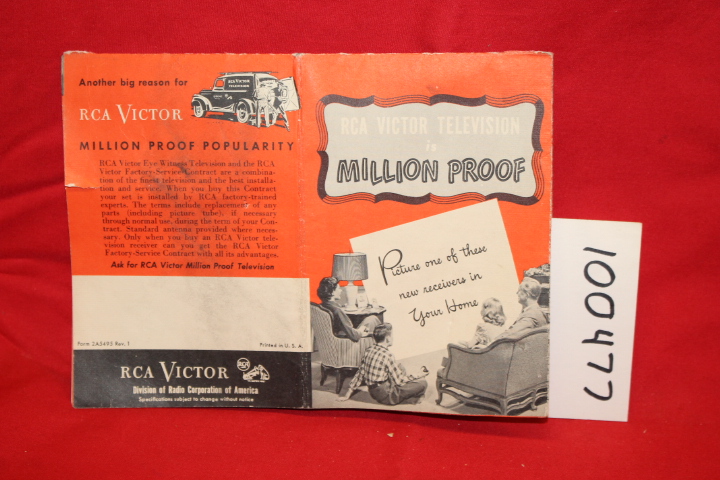 RCA Victor: RCA Victor Television Quality is Million Proof