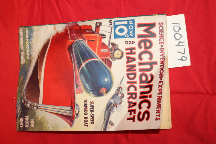 Pines, Ned L.: Mechanics and Handicraft Vol. 5 No. 3 april 1938