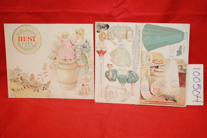 Pilsbury-Washburn Flour Mills Co.: Pilsbury's Best; Victorian Advertising Card