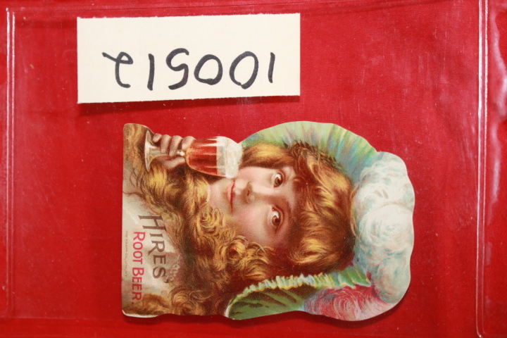 Hires' Root Beer: Hires' Root Beer; Victorian Advertising Card