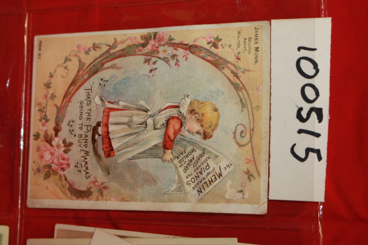 Mehlin Pianos; James Munn: The Mehlin High Grade Pianos; Victorian Advertisin...