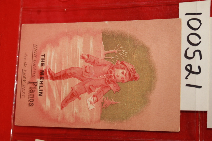 Mehlin Pianos: The Mehlin High Grade Pianos are the Very Best; Victorian Adve...