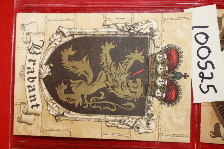 M. Barre & J. Dayez: Brabaut; Coat of Arms (Postcard)