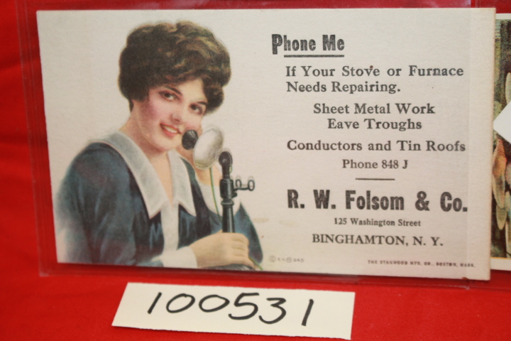 R. W. Folsom & Co: R. W. Folsom & Co. Phone Me if Your Stove or Furnace Needs...