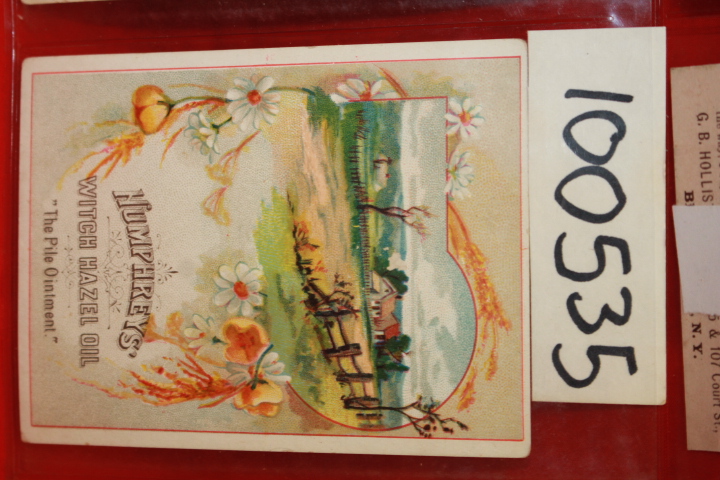 Humphreys' Homeopathic Medicine Co.: Humphreys' Witch Hazel Oil  The Pile Oin...