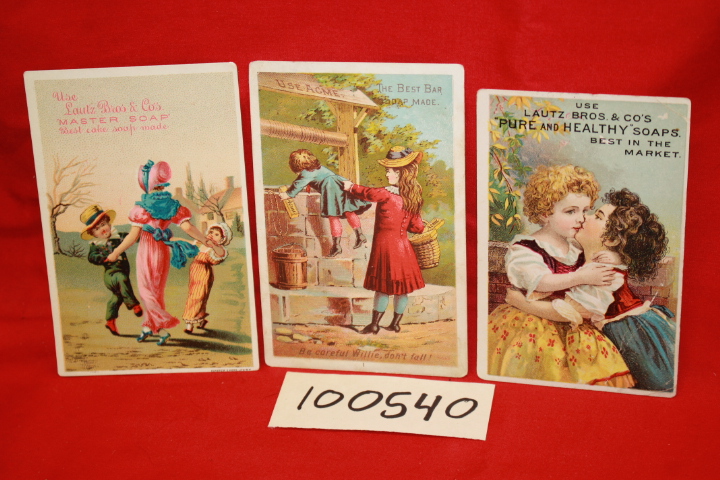 Lautz Bros. & Co: Lautz Bros. & Co. Soap; Victorian Advertising Card