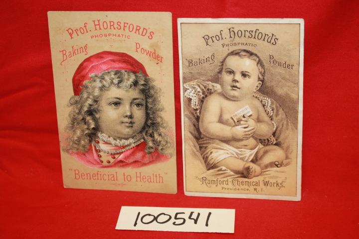 Prof. Horsford; Rumford Chemical Works: Prof. Horsford's Phosphatic Baking Po...