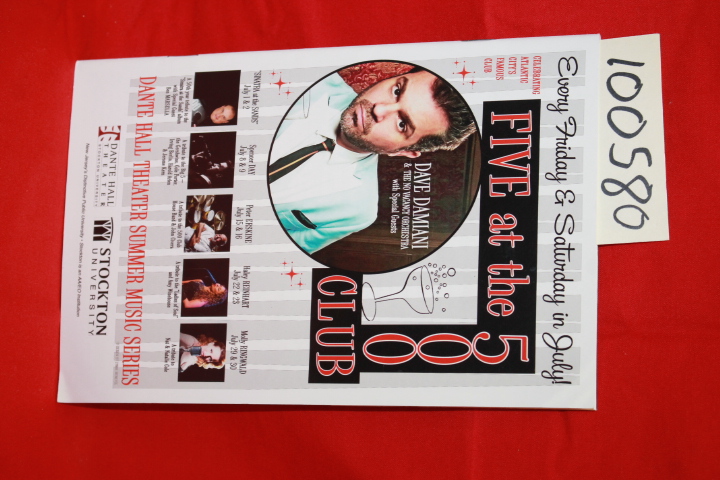 Damiani, Dave; Dante Hall Theater; S...: Five at the 500 Club: Dante Hall The...