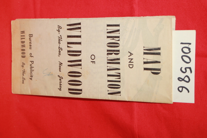 Bureau of Publicity Wildwood; Ingers...: Map and Information of Wildwood By-T...