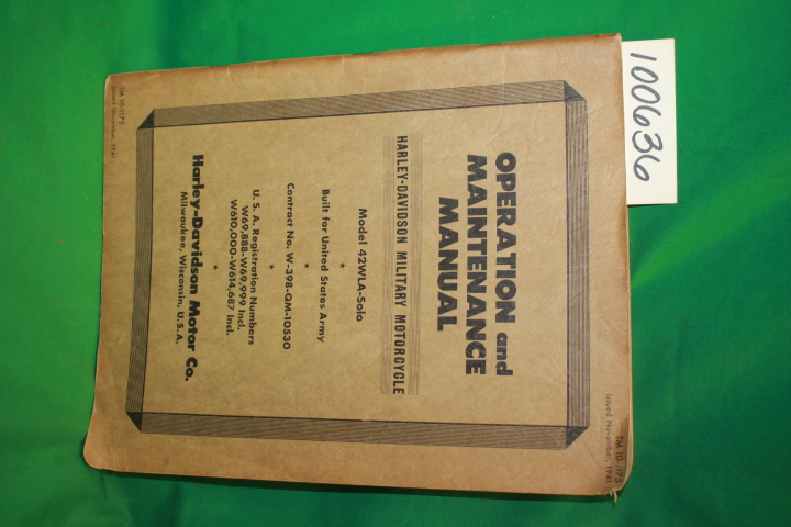 Harley-Davidson Motor Company: Operation and Maintenance Manual Harley-Davids...