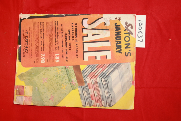 T. Eaton Co: Eaton's January Sale 1949