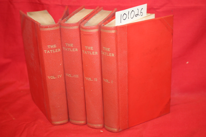 Richardson, J.: The Tatler. with Notes and Illustrations (4 volume set)