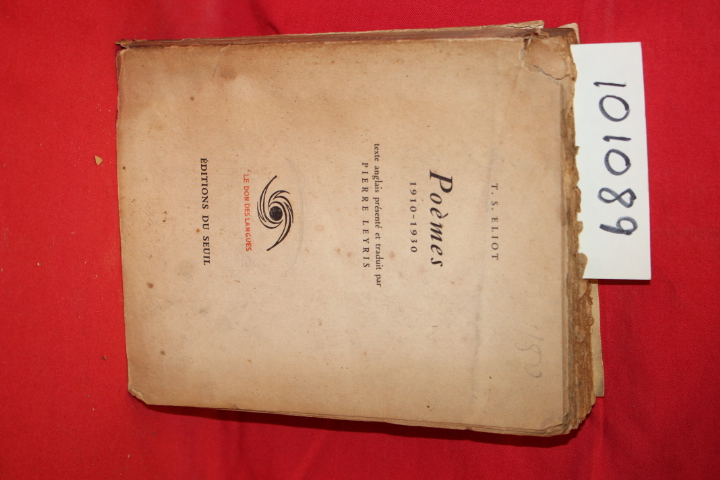 Eliot, T. S.: Poems 1910-1930