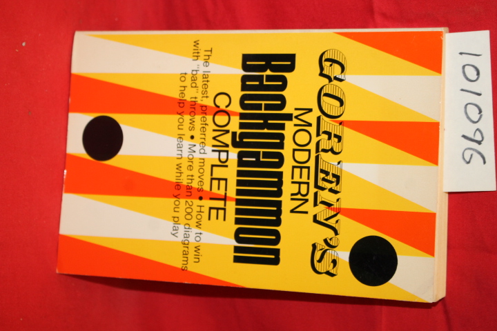 Goren, Chas: Goren's Modern Backgammon Complete