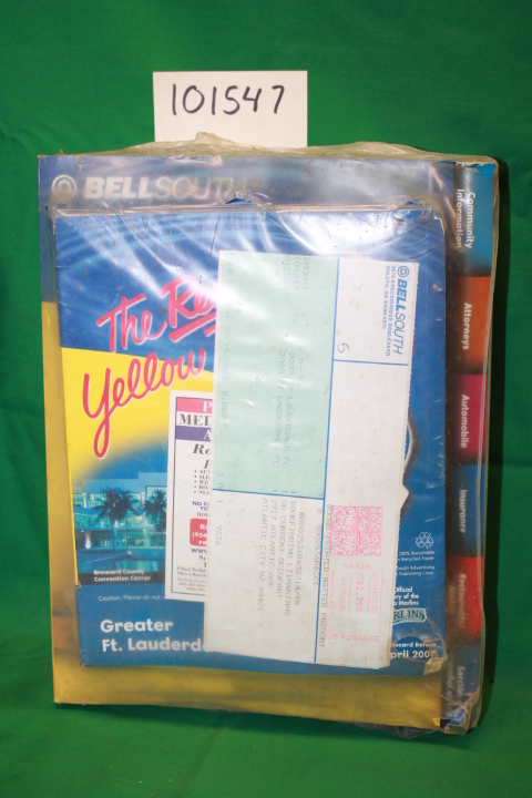 Bellsouth: The Real Yellow Pages Greater Ft. LAuderdale, FL Area Codes 754/95...