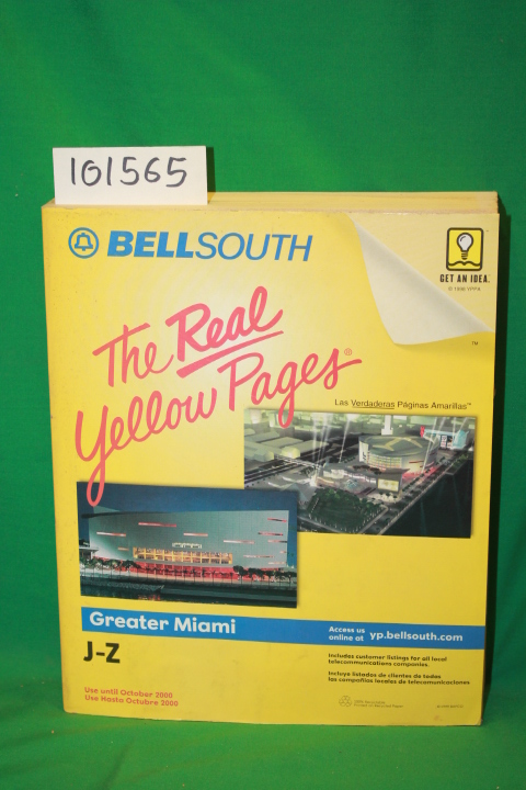 Bellsouth: The Real Yellow Pages Greater Miami J-Z Area Code 305/786 October ...
