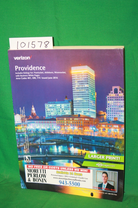 Verizon: Providence (RI) Yellow Pages Includes Listings for: Pawtucket, Attle...