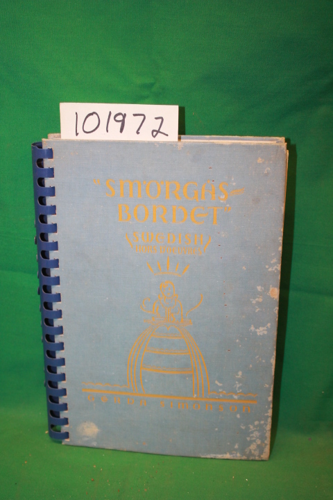 Simonson, Gerda: Smorgasbordei (Swedish Hors D'Oeuvres) cookbook