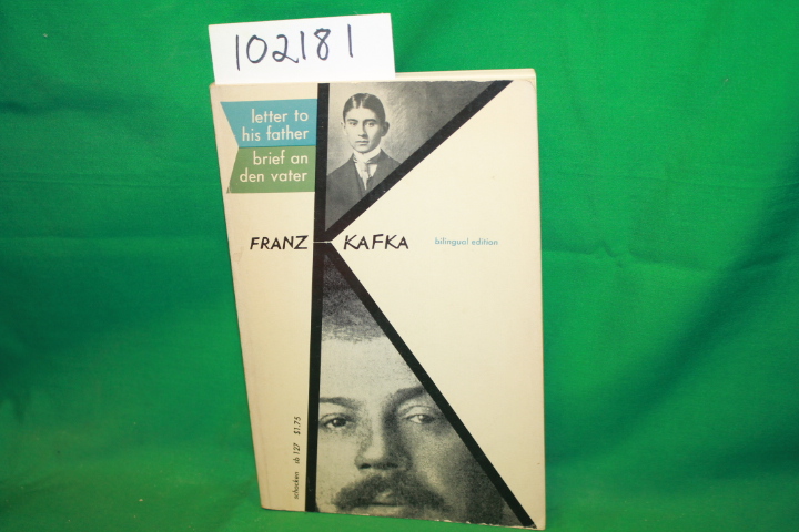 Kafka, Franz: Letter to His Father, Brief An Den Vater