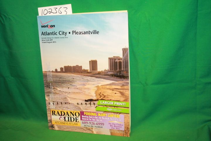 Verizon, SuperPages: Atlantic City Pleasantville Includes Listings for: Atlan...