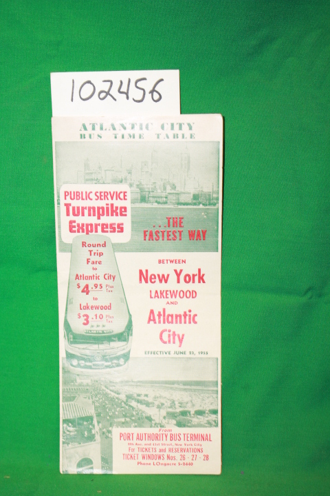Public Service Coordinated Transport: Atlantic City bus Time Table (Effective...