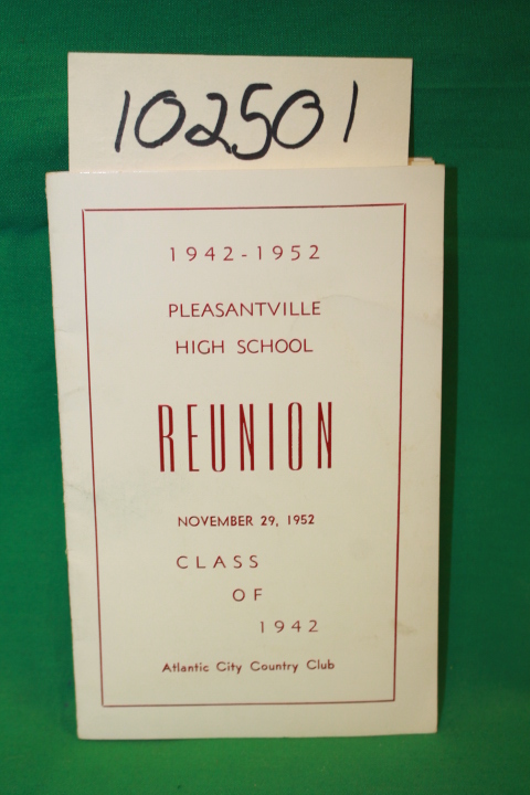 Pleasantville High School n. j.: 1942 - 1952 Pleasantville High School Reunio...