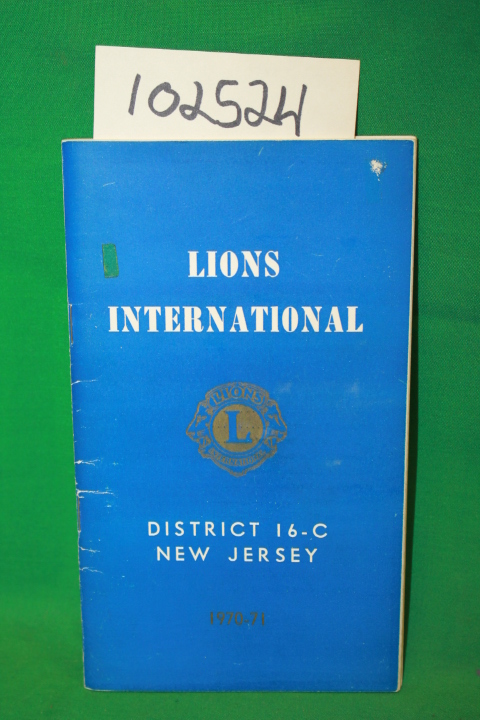 Sanger, Norman J.; Lions International: Lions International District 16-C - N...