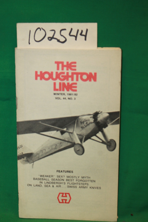 E. F. Houghton & Co.: The Houghton Line Winter, 1981/82 Vol. 44, No. 3