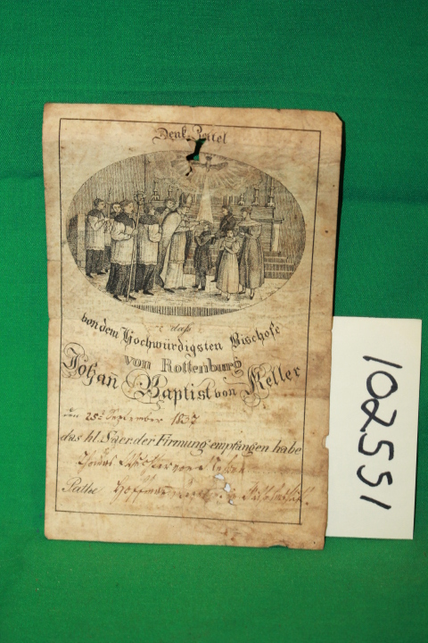von Keller, Johan Baptist: Deak Beatel Bon Dem Lochwurdigsten Bischofe von Ro...