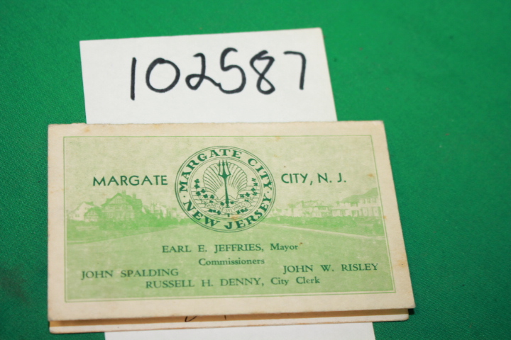 Jeffries, Earl E.: The Courtesies of the Police Department of Margate City, N...