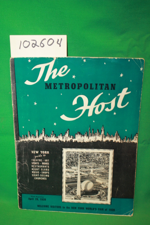Haywood, Rosemary; Cahn, Irving W.; ...: The Metropolitan Host Vol. 8 No. 17 ...