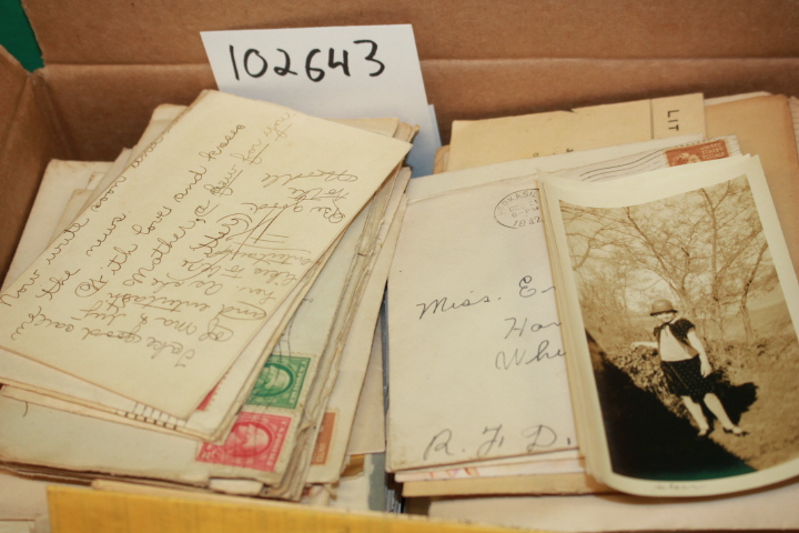 Bobst, Emma and Edward: Letters to Emma and Edward Bobst from 1919 to 1940's ...