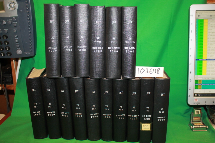 Johnson Publishing Co.: Jet Magazine Bound Volumes
