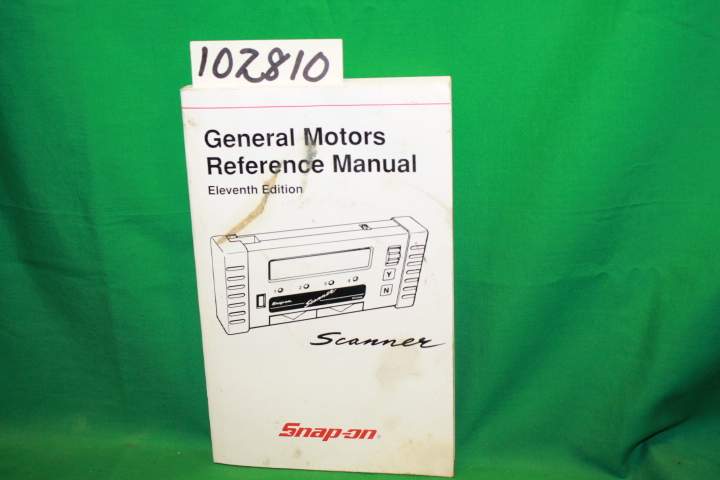 Snap On: General Motors Reference Manual