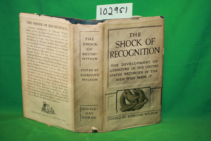 Wilson, Edmund (Editor): The Shock of Recognition : The Development of Litera...