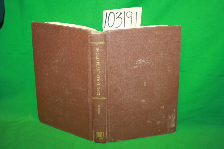 Dunbar, Paul Laurence: In Old Plantation Days