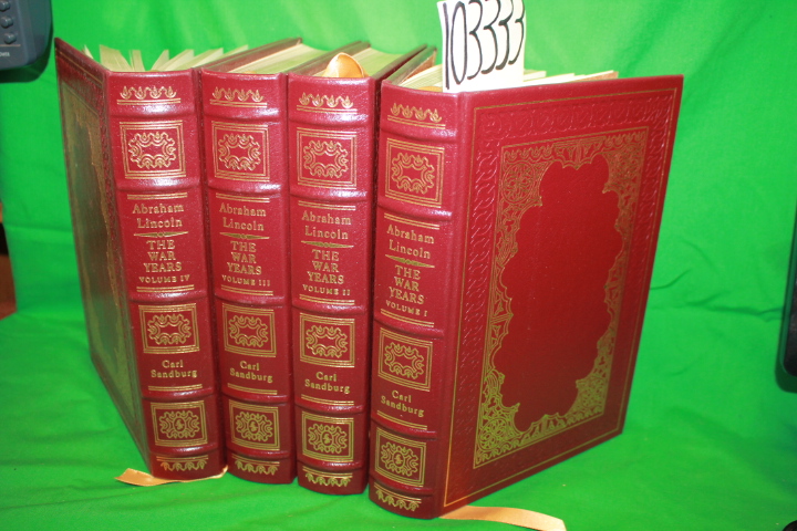 Sandburg, Carl: Abraham Lincoln : The War Years Vol I , II , III , IV ( Vol 1...