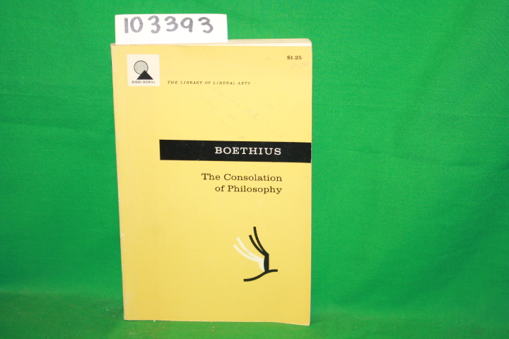 Boethius: The Consolation of Philosophy