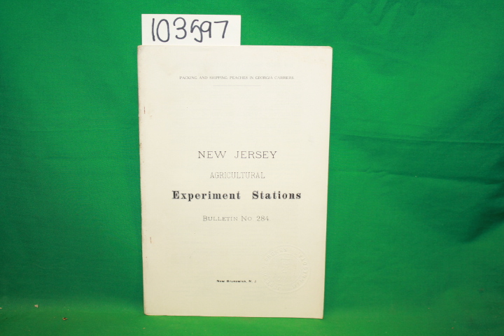 Blake, Maurice A.; New Jersey Agricu...: Packing and Shipping Peaches in Geor...
