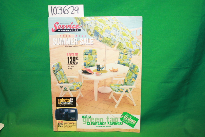 Service Merchandise: Service Merchandise: Storewide Summer Sale 1999