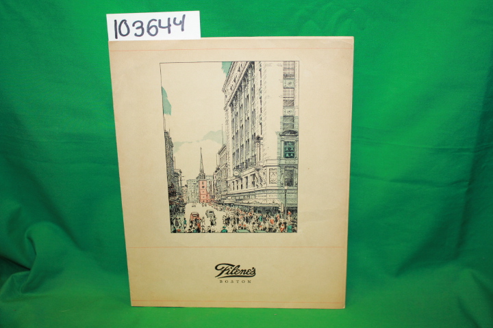 Filene's Menu Boston: Filene's BOSTON Menu Fried Soft Shell Crab Tartare Sauc...