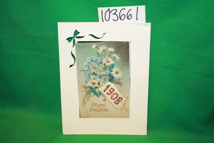 Omather: 1908 A Happy New Year Postcard No. 545