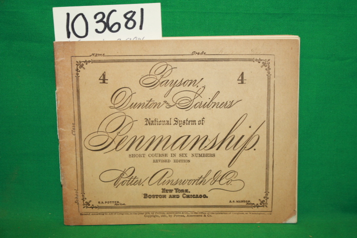 Potter, Ainsworth & Co.: Payson, Dunton & Scribner's National System of Penma...