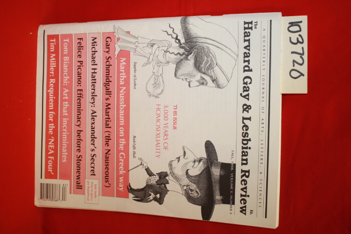 Harvard: The Harvard Gay & Lesbian Review